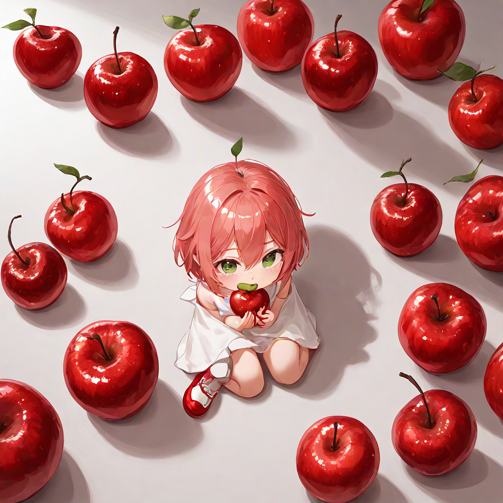 プロンプト「apple」の結果2